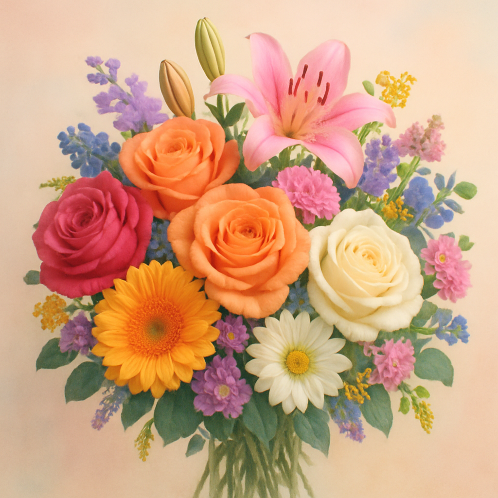 A beautiful flower bouquet